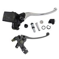 HURI Brake Master Cylinder with Left Clutch Lever for Honda Goldwing 1000 1100 1200 1500 1800 GL1000 GL1100I GL1200 GL1500 GL1500A GL1800