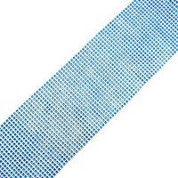 RayLineDo 24 Row RoyalBlue Acrylic Rhinestone Diamond Mesh Wrap Cake Ribbon Banding 1 Yard Party Decorations Hanging Wedding Supplies