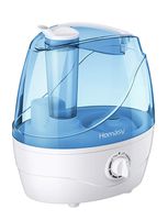 Homasy Cool Mist Humidifiers, Quiet Ultrasonic Humidifiers for Bedroom, Easy to Clean Air Humidifier, Last Up to 24 Hours, Auto Shut-Off, Adjustable Mist Output