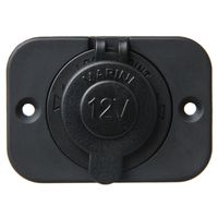 LingSY Waterproof Marine Motorcycle Car Cigarette Lighter Socket Power Outlet 12 Volt