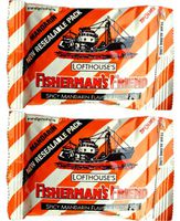 Fisherman's Friend Spicy Mandarin Fravour Lozenges Sugar Free Candy 25g. (Lot 2 packs)