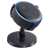 Table Holder for Echo Dot 3rd Generation, 360° Adjustable Stand Bracket Mount for Smart Home Speakers (Table Holder)
