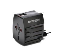Kensington International Travel Adapter with 2.4 Amp Dual USB Ports (K33998WW)
