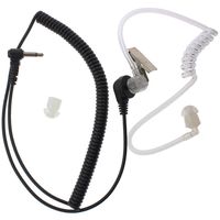 AOER 3.5mm Listen Receive Only Air Covert Acoustic Tube Earpiece Headset for Two Way Radio Speaker Mic Microphone RLN4941