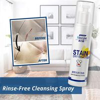 HOLD HIGH Stain Dry Remover Spray, Multifunctiona Powerful All-Purpose Rinse-Free Cleansing Spray for Bathroom Kitchen