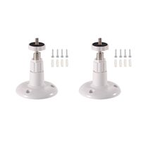 EEEKit 2-pack Outdoor/Indoor Wall Mount for Arlo Pro 2, Arlo Pro, Arlo, Arlo Ultra, Arlo Go Security Camera, 360 Degree Adjustable Ceiling Mount for Reolink RLC-410 / Reolink Argus/Argus 2 CCTV(White)