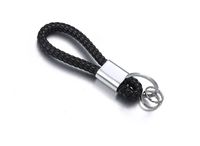 Hand Made Leather Rope Weaving Keychain Car Key Pendant for Mercedes-Benz VW Audi BMW Porsche Jeep Lexus