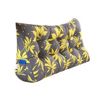 Qi Peng Mat Cushion-Bedside Triangle Cushion Pillow Lumbar Pillow Bed Large Cushion Sofa Back Protect The Waist Two-Person Bed Pillow Sofa Cushion (Size : 55cm)