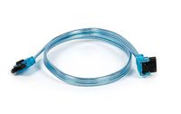 18 inch SATA 6Gbps Cable w/Locking Latch (90 Degree to 180 Degree) UV Blue, CNE559766