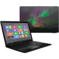 MightySkins Skin Compatible with HP 17t Laptop 17.3" (2017) - Aurora Borealis | Protective, Durable, and Unique Vinyl Decal wrap Cover | Easy to Apply, Remove, and Change Styles | Made in The USA