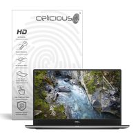 Celicious Vivid Invisible Glossy HD Screen Protector Film Compatible with Dell XPS 15 9570 (Touch) [Pack of 2]