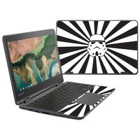 MightySkins Skin Compatible with Lenovo 300e Chromebook 11.6" (2018) - Star Rays | Protective, Durable, and Unique Vinyl Decal wrap Cover | Easy to Apply, Remove, and Change Styles | Made in The USA