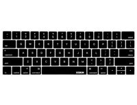 XSKN Ultra Thin Durable Ultra Thin Keyboard Cover Silicone Skin and Touchbar Protector for 2016 Newest MacBook Pro 13" MacBookPro 15" with Touch Bar Retina Display A1706 A1707 A1989 A1990, US Version