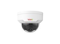 Revo America Ultra HD 4MP IP IK10 Vandal Proof Dome Security Camera - 100' Night Vision, IP66 Weather Resistant, 3DNR, ONVIF Compatible