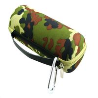 Huangou ❤ Storage Carry Case ❤ Zipper Travel Portable Hard Case Bag Box for JBL Flip 3 Bluetooth Speaker (Black, Free)