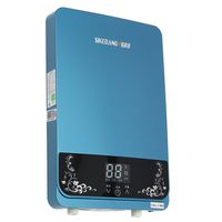 GGGarden 4800W 240V Instant Electric Water Heater Heating Tools Tankless Shower Hot Water System Set