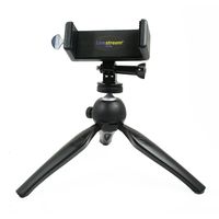 Livestream Gear - PHABLET Tripod Setup for Streaming or Video Recording, to Fit Large Sized Smartphone Devices Like iPhone 6/7/8/X Plus, Galaxy Note, etc. + Sport Cameras. (Phablet Tripod)