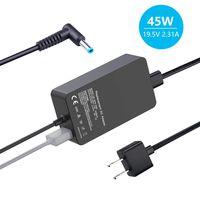 45W AC Charger for HP Chromebook 11 G3 14 G3 TPN-Q151 11-2101tu 11-2110nr TPN-Q152 14-q000ea