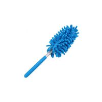 Feather Dusters Household Dusting Brush Car Office Cleaning Kitchen Tools Stretch Extend Microfiber Dust Shan Adjustable Feather Duster,Blue