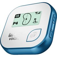 Golf Buddy Voice 2 GolfBuddy Voice4 Easy-to-Use Talking GPS, White/Blue