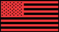 Home Grown Claremore American Flag - Vinyl Sticker Decal | Cars Trucks Laptops | 11.5" Width X 6" Height | RED HGC1297B