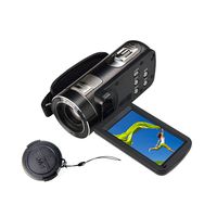 Full HD Camcorder 318 True 1080p @ 30fps Max 24.0 MP Full Color Screen for Low Light Digital Video Camera 3.0" Touch Screen 16x Zoom DV Recorder