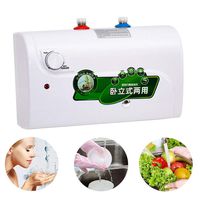 Cozyel 110V 8L 1500W Electric Tank Hot Water Heater for Household Kitchen Bathroom Winter Home 30℃-65℃