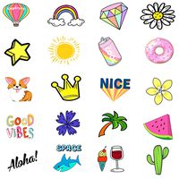 Cute VSCO Stickers for Water Bottles Big 30 Pack,Laptop Stickers,Waterproof,Aesthetic,Fashion Stickers for Teens,Girls Perfect for Water Bottles,Phone,Travel Extra Durable Vinyl