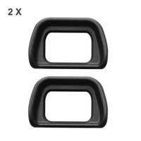 LXH ESFDA-EP10 (2 Pack) Black Eyepiece Eyecup Eye Cup Viewfinder for Sony NEX-6 NEX-7 a6300 a6000 A6000 ILCE-6000 Digital Cameras & FDA-EV1S Electronic Viewfinder Replaces Sony FDA-EP10