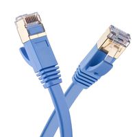 Cat 7 Ethernet Cable 6 ft Blue, MORELECS Cat 7 Internet Cable 6 ft Ethernet Cable RJ45 Network Cable Cat7 LAN Cable for PC Laptop Modem Router Cable Ethernet