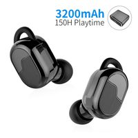 Wireless Earbuds,Latest Bluetooth 5.0 True Wireless Bluetooth Earbuds with Charging Case 3200mAh TWS Sport in-Ear 150H Playtime Stereo Headphone Auto Pairing Built-in Mic CVC 8.0 Deep Bass Headset