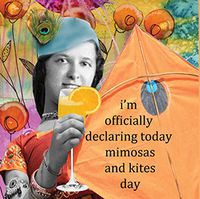 Holy Crap Cocktail Napkins (Mimosas)