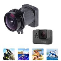 YWT Replacement Lens, 170 Degree Wide-Angle Lens 1200w Pixels, Compatible with Gopro Hero 5/6/7 Black, Sports Camera Accessories