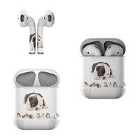 Skin Decals for Apple AirPods - Lazy Days - Sticker Wrap Fits 1st and 2nd Generation