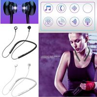 Fantastick New Bluetooth Headset 5.0 Wireless Neck Hanging Sports Running Headphone