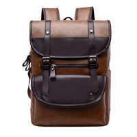 Kecar Fashion Backbag Men's Large-Capacity Waterproof Student Backpack Computer Bag for Travel, Business, College