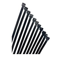 Cable Zip Ties, Premium Heavy Duty Cable Ties 12inch 100pcs, Self-Locking Strong Plastic Wire Ties, Tensile Strength Nylon Tie Wraps in Black White, Indoor Outdoor UV Resistant by SZLhappyboy