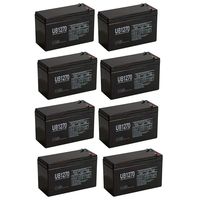 12V 7AH Sealed Lead Acid Battery Fits - Verizon Fios - Fish Finder - Scooter - 8 Pack