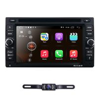 6.2" inch Android 9.0 Double Din in Dash Radio Car Video Receiver DVD Player Bluetooth WiFi 4G GPS Navigation System Rear Camera
