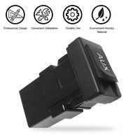 Travay AUX Port Auxiliary Stereo Jack Adapter Compatible with 2007-2010 Lexus ES350,LS460,2005-2009 Toyota 4Runner,2007-2008 Toyota Camry,2005-2009 Toyota Prius 86190-06010