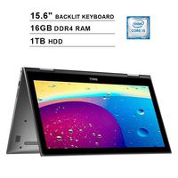 2019 Dell Inspiron 15 5579 2-in-1 15.6 Inch Touchscreen FHD Laptop(Inter 4-Core i5-8250U up to 3.4GHz, 16GB DDR4 RAM, 1TB HDD, Intel UHD Graphics 620, Backlit KB, Win 10) (Renewed)