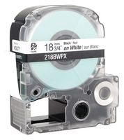 Cartridge Label, 3/4 in. W, Blk on White