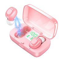 Mini Wireless Earbuds, TeaBoy XG12 Stereo Bluetooth 5.0 Headphones with Built-in Mic, Colorful Candy Noise Cancelling in-Ear Earphone Car Headset Compatible with iPhone Samsung and Android Phones