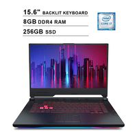 2019 Asus ROG Strix G 15.6 Inch FHD Gaming Laptop (9th Gen Intel 6-Core i7-9750H up to 4.5GHz, 8GB DDR4 RAM, 256GB SSD, NVIDIA GeForce RTX 2060 6GB, Backlit Keyboard, Windows 10)