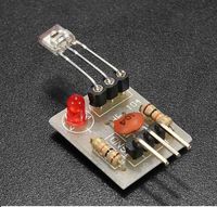 5Pcs High Level Laser Receiver Non-modulator Tube Sensor Module For Arduino