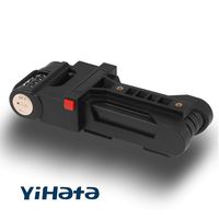 YIHATA Bike Lock Bicycle Scooter Motorcycle Folding Locks, Fold Chain Heavy Duty Alloy Steel Foldable Lock with Mounting Bracket and 2pc Non-Slip Velcro Straps, Unfolds to 86cm/34inch