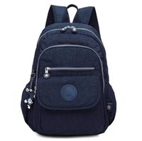 Fashion School Camping Daypack Travel Backpacks Lightweight Bag for Student Girls Womens and Men Laptop Backpack (Navy Blue)