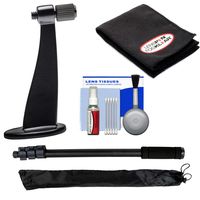 Tripod Adapter for Monarch/Action Binoculars with Monopod + Cleaning Kit