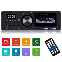Car Stereo with Bluetooth Single din in Dash Car Stereo Receiver car Radio, Stereo for car, FM Radio, Support USB/SD/AUX wiress Remote Control