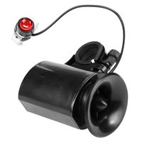 Kaimu New Outdoor 6 Alarm Bike Sound Bicycle Electric Horn Bell Ring Alarm Security Sensors